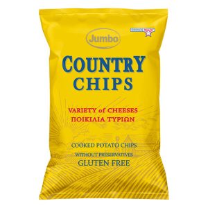 JUMBO CRUNCHY CHIPS ΠΟΙΚΙΛΙΑ ΤΥΡΙΩΝ ΧΩΡΙΣ ΓΛΟΥΤΕΝΗ 150g