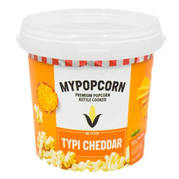 MY POPCORN SNACK ΜΕ ΓΕΥΣΗ ΤΥΡΙ CHEDDAR 50g