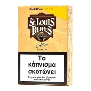 ST. LOUIS BLUES FILTER CIGARILLOS 17's YELLOW