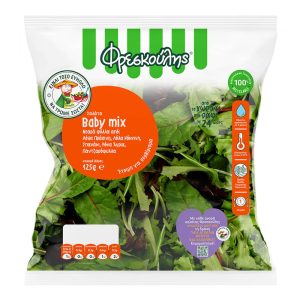 ΦΡΕΣΚΟΥΛΗΣ ΣΑΛΑΤΑ BABY MIX ΦΡΕΣΚΑ ΦΥΛΛΑ 125g