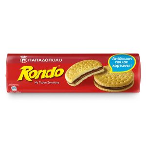 ΠΑΠΑΔΟΠΟΥΛΟΥ RONDO ΜΠΙΣΚΟΤΑ 250g ΜΕ ΣΟΚΟΛΑΤΑ