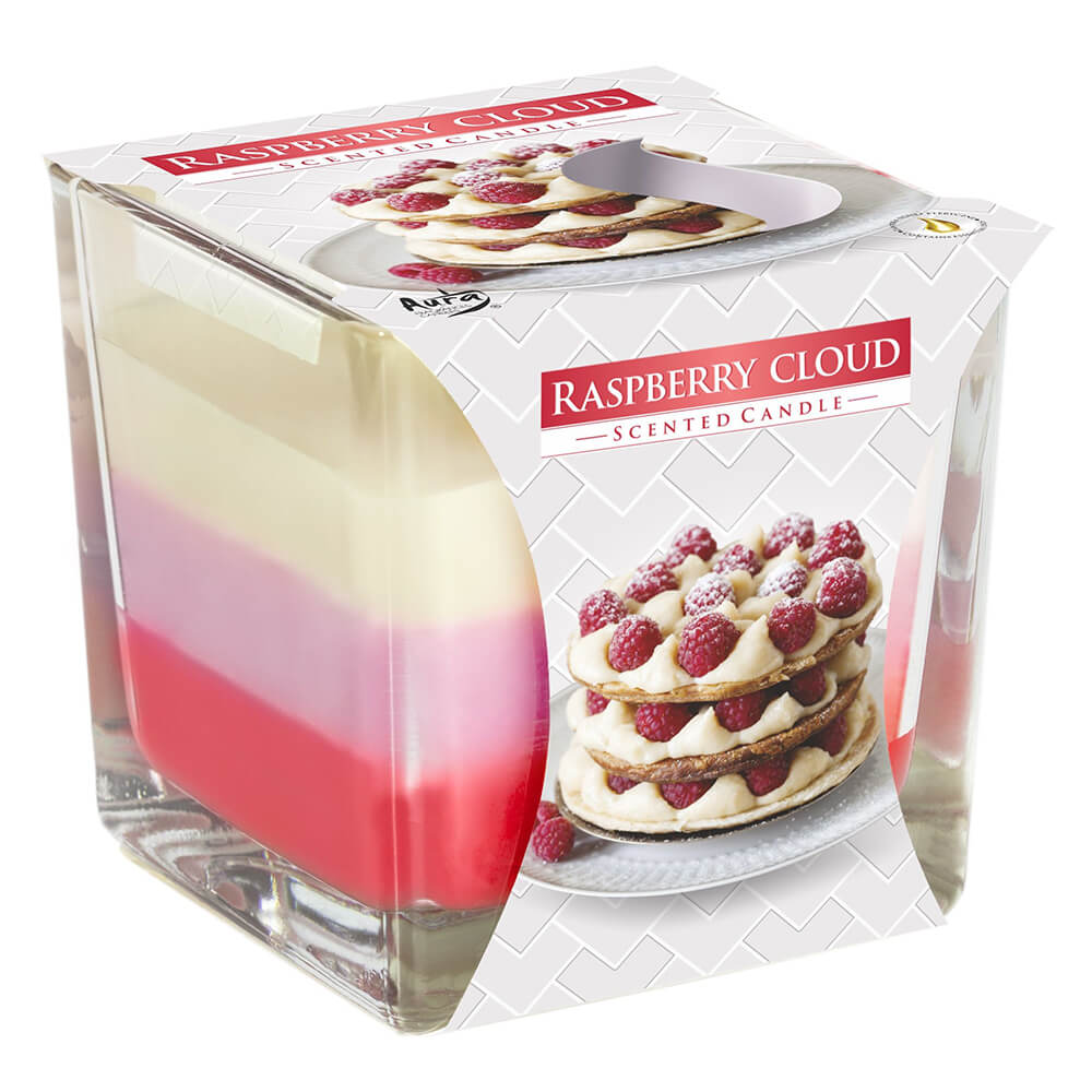 BISPOL ΑΡΩΜΑΤΙΚΟ ΚΕΡΙ ΓΥΑΛΙΝΟ ΒΑΖΑΚΙ 170g RASBERRY CLOUD