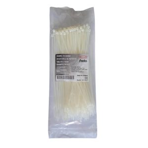 ΔΕΜΑΤΙΚΑ ΚΑΛΩΔΙΩΝ 25εκ. X 3.6mm 100τεμ. ΛΕΥΚΑ 19-250360