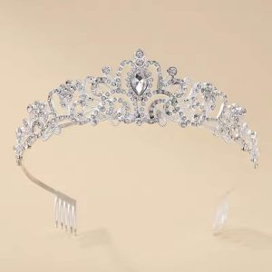 ΣΤΕΜΜΑ TIARA ΜΕΤΑΛΛΙΚΗ ΑΣΗΜΙ 1601