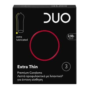 DUO ΠΡΟΦΥΛΑΚΤΙΚΑ 3τεμ. EXTRA THIN