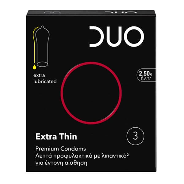 DUO ΠΡΟΦΥΛΑΚΤΙΚΑ 3τεμ. EXTRA THIN