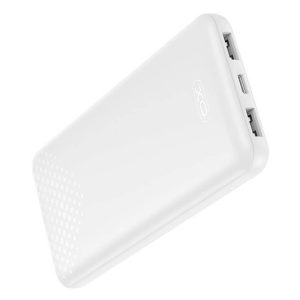 POWER BANK 10000mAh Λευκό XO PB312