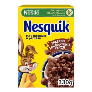NESTLE NESQUIK CHOCO ΔΗΜΗΤΡΙΑΚΑ 330g