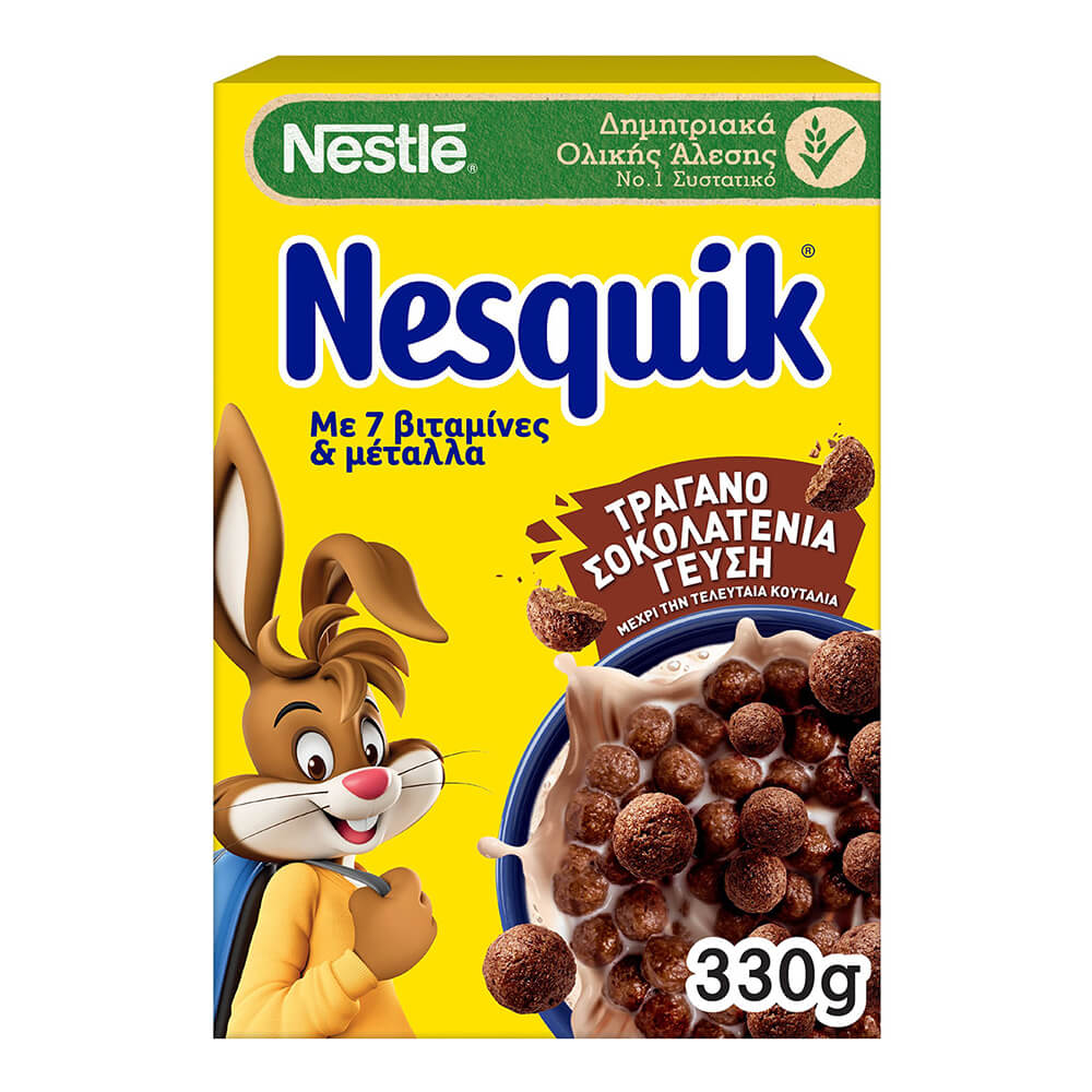 NESTLE NESQUIK CHOCO ΔΗΜΗΤΡΙΑΚΑ 330g
