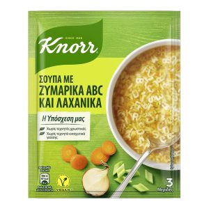 KNORR ΣΟΥΠΑ ΜΕ ΖΥΜΑΡΙΚΑ ABC & ΛΑΧΑΝΙΚΑ 82g