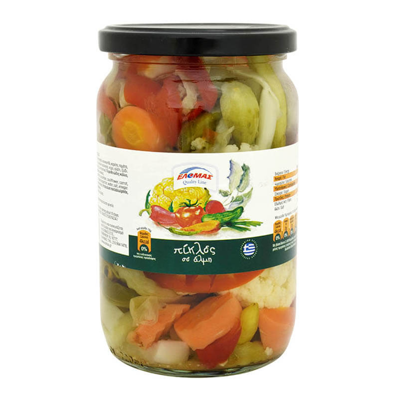 ΕΛΟΜΑΣ ΠΙΚΛΕΣ ΣΕ ΒΑΖΟ 690g