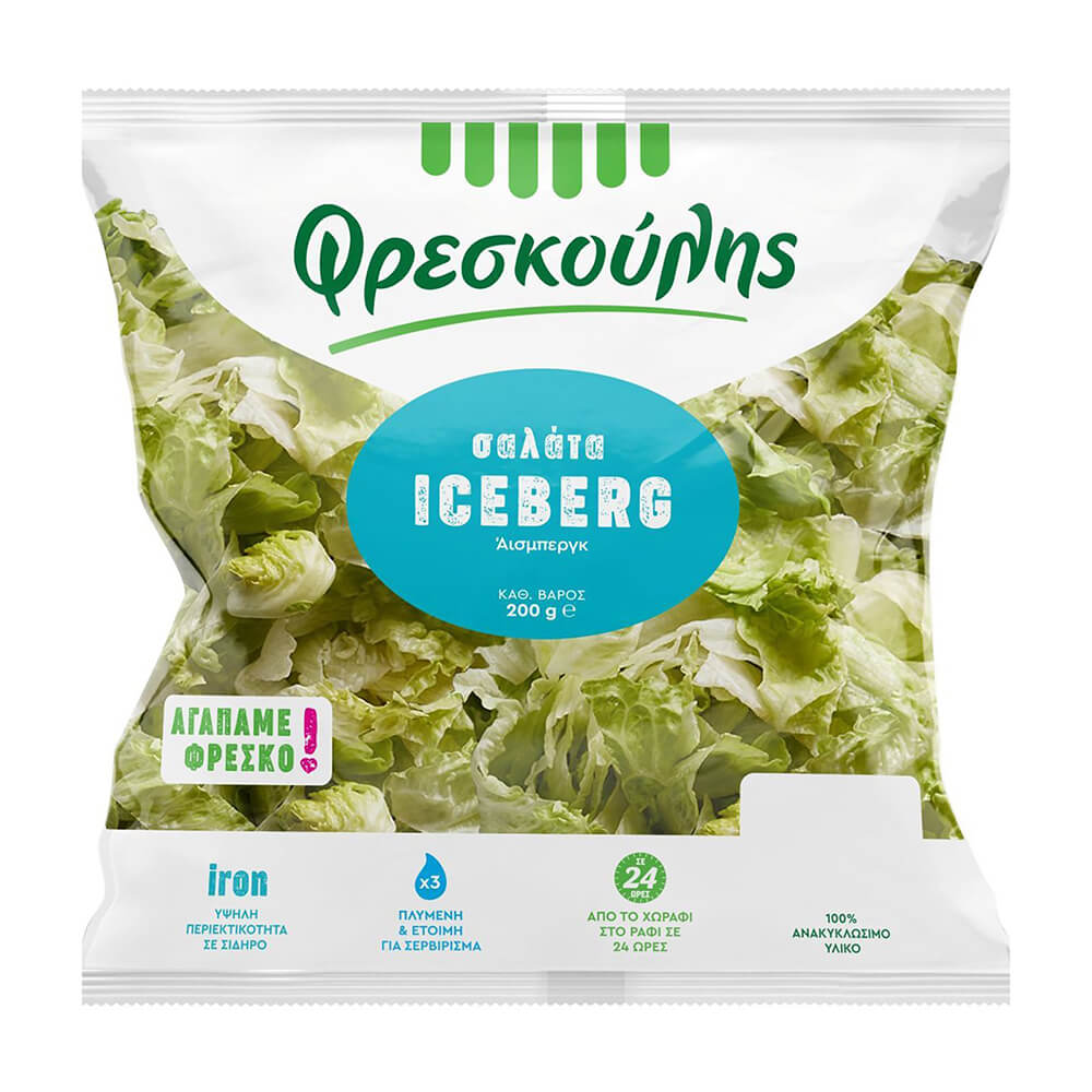 ΦΡΕΣΚΟΥΛΗΣ ΣΑΛΑΤΑ ΛΑΧΑΝΙΚΩΝ ICEBERG 200g