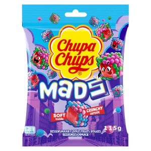 CHUPA CHUPS MADS ΖΕΛΕΔΑΚΙΑ 115g BERRIES