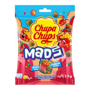 CHUPA CHUPS MADS ΖΕΛΕΔΑΚΙΑ 115g FRUITS
