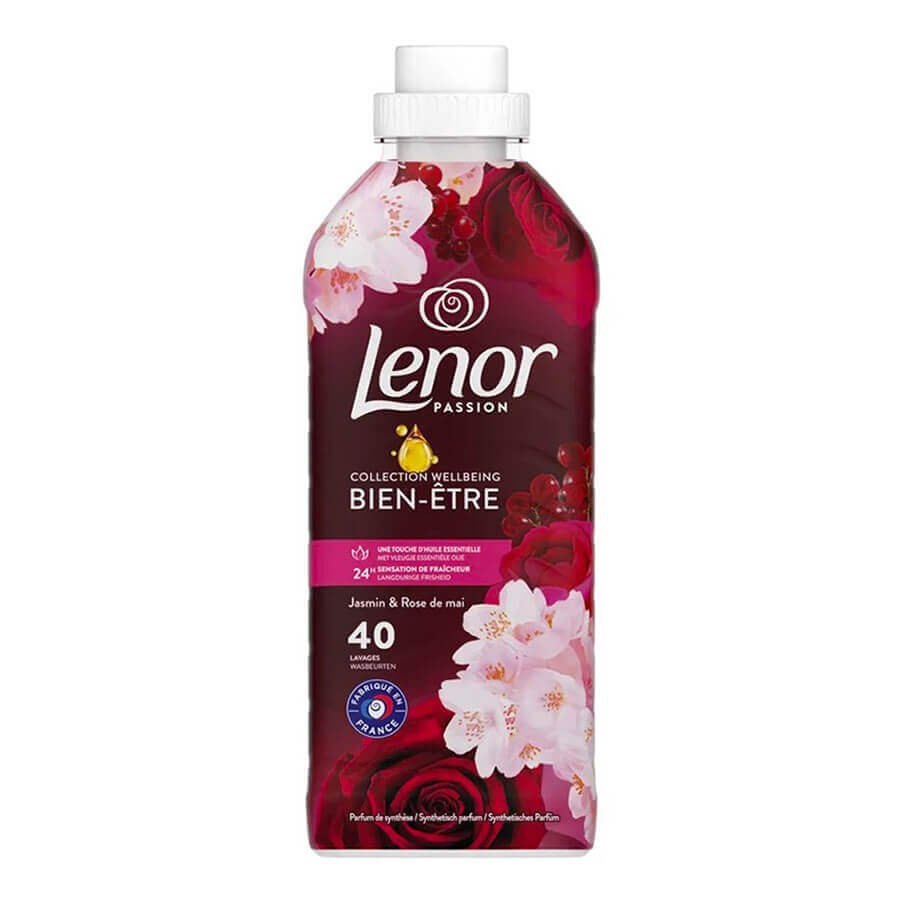 LENOR ΜΑΛΑΚΤΙΚΟ ΡΟΥΧΩΝ 40μεζ. 840ml JASMINE PASSSION & ROSE