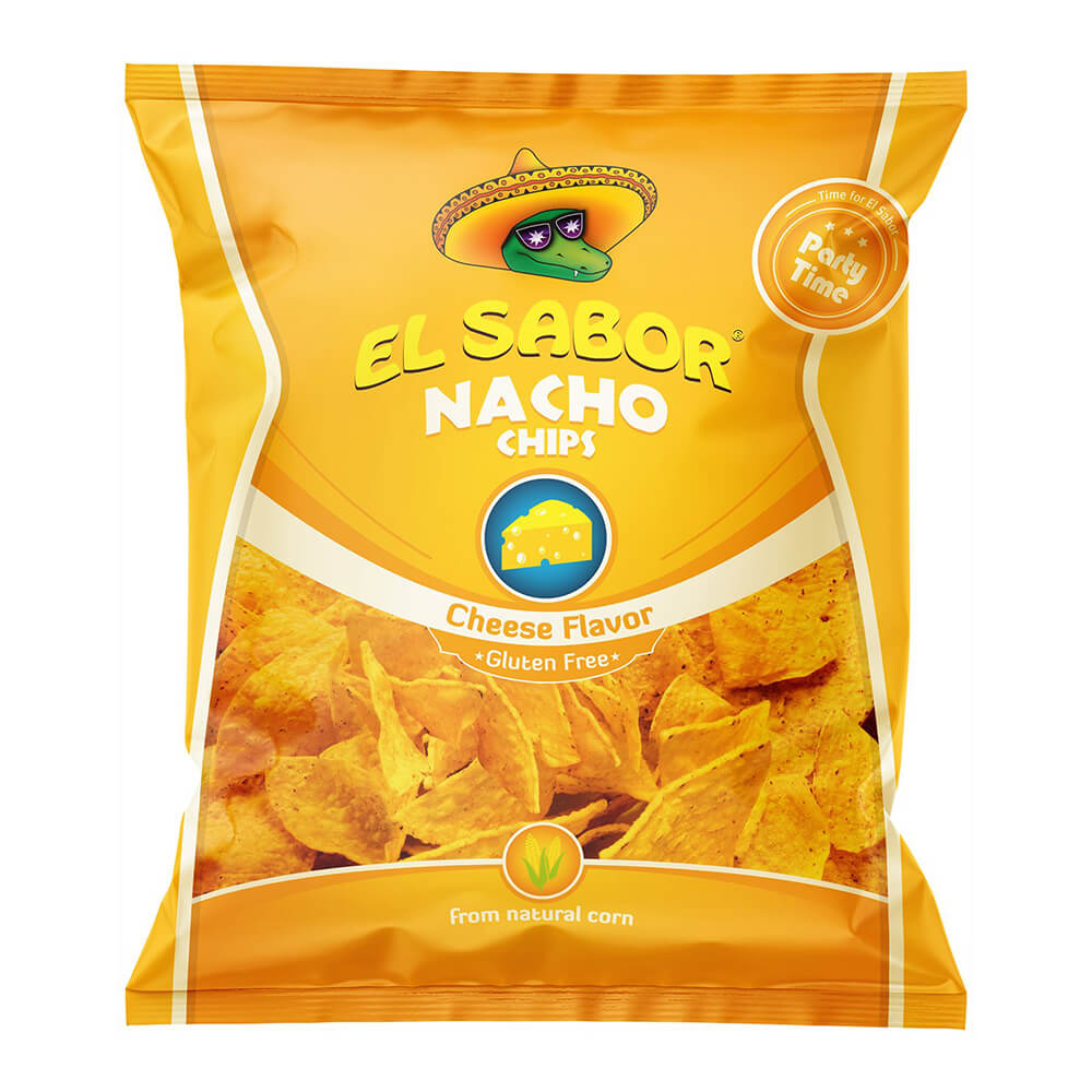 EL SABOR NACHOS CHIPS CHEESE ΜΕ ΤΥΡΙ 225g