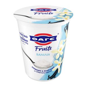ΦΑΓΕ FRUITS ΓΙΑΟΥΡΤΙ ΣΤΡΑΓΓΙΣΤΟ ΜΕ ΒΑΝΙΛΙΑ 380g