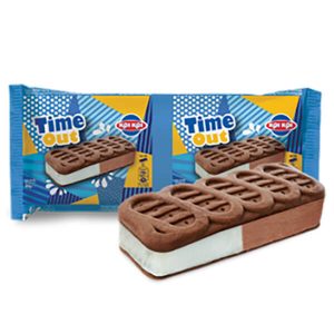 ΚΡΙ ΚΡΙ ΠΑΓΩΤΟ SANDWICH TIME OUT ΒΑΝΙΛΙΑ & ΚΑΚΑΟ 65g