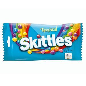 SKITTLES ΚΑΡΑΜΕΛΕΣ 38g TROPICAL