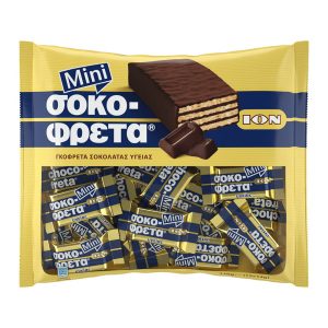 ΙΟΝ ΣΟΚΟΦΡΕΤΑΚΙΑ MINI ΜΕ ΣΟΚΟΛΑΤΑ ΥΓΕΙΑΣ 210g