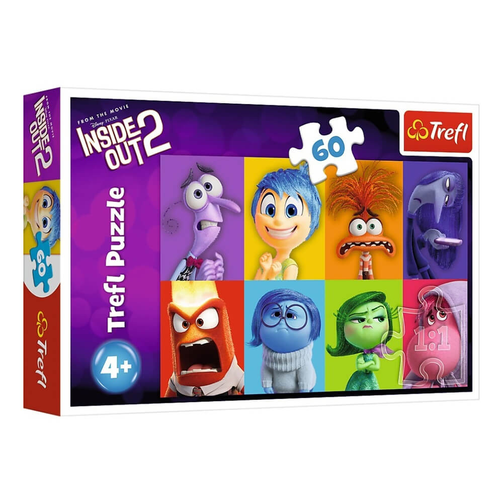 TREFL ΠΑΖΛ 60τεμ. INSIDE OUT 2 KNOW YOUR EMOTIONS 17397