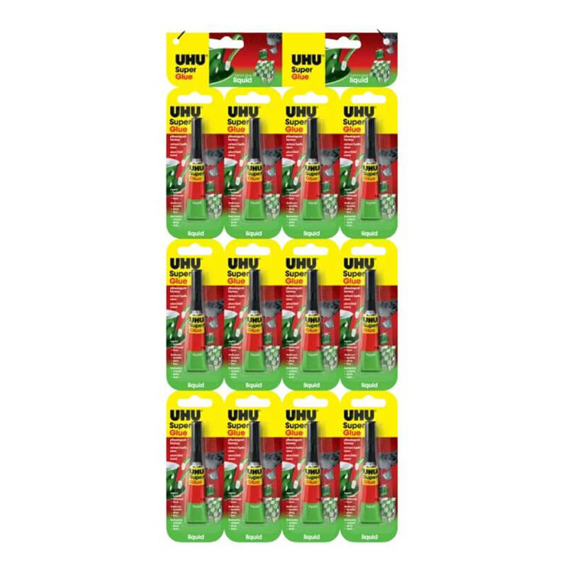 ΚΟΛΛΑ ΣΤΙΓΜΗΣ UHU SUPER GLU ULTRA FAST 3g - Image 2