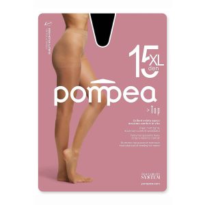 POMPEA ΚΑΛΣΟΝ TOP 15Den NERO /ΜΑΥΡΟ No.5-XL