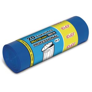 ELEF ΣΑΚΟΥΛΕΣ ΑΠΟΡΡΙΜΜΑΤΩΝ ΓΙΓΑΣ 95x110εκ. 20τεμ. 160Lt