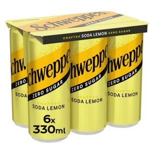 SCHWEPPES SODA LEMON SET 6x330ml