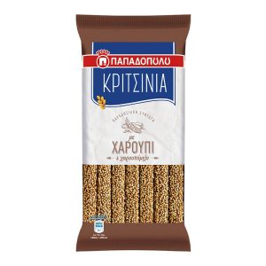 ΠΑΠΑΔΟΠΟΥΛΟΥ Κριτσίνια με Χαρούπι & Χαρουπόμελο Vegan 180g