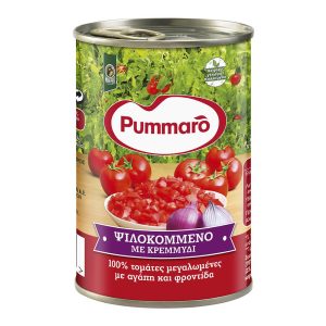 PUMMARO ΤΟΜΑΤΑ ΨΙΛΟΚΟΜΜΕΝΗ ΜΕ ΚΡΕΜΜΥΔΙ 400g