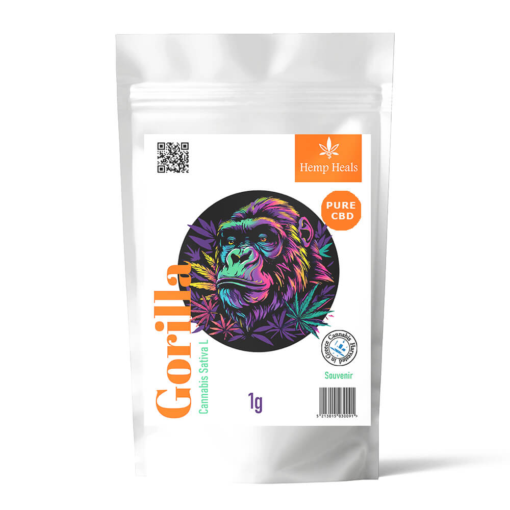 HEMP HEALS CBDV <95% GORILLA ΑΝΘΟΣ ΚΑΝΝΑΒΗΣ 1g