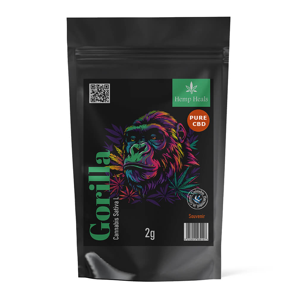 HEMP HEALS CBDV <95% GORILLA ΑΝΘΟΣ ΚΑΝΝΑΒΗΣ 2g