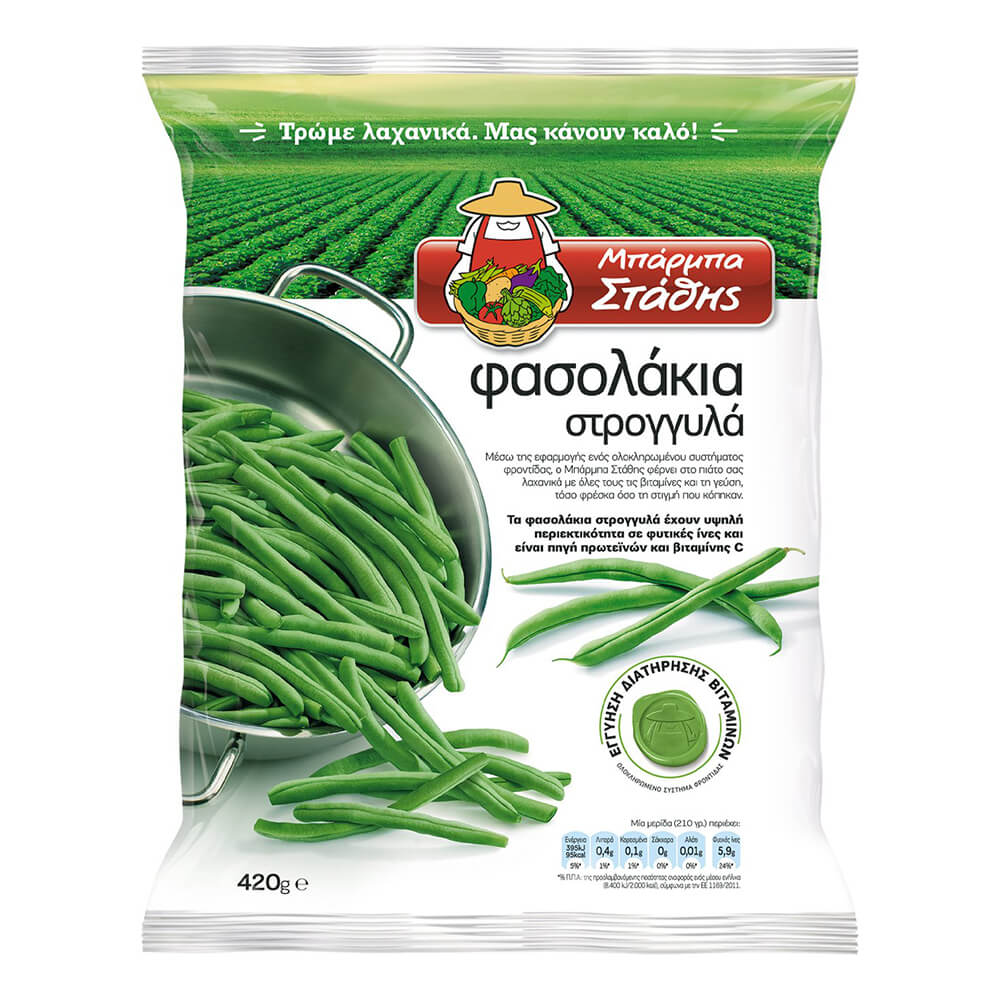 ΜΠΑΡΜΠΑ ΣΤΑΘΗΣ ΦΑΣΟΛΑΚΙΑ ΣΤΡΟΓΓΥΛΑ ΚΑΤΕΨΥΓΜΕΝΑ 420g