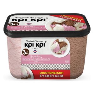 ΚΡΙ ΚΡΙ ΟΙΚΟΓΕΝΕΙΑΚΟ ΠΑΓΩΤΟ HEARTMADE ΒΑNΙΛΙΑ ΚΑKΑΟ ΦΡΑΟΥΛΑ 3Lt
