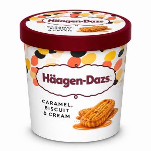 HAAGEN-DAZS ΟΙΚΟΓΕΝΕΙΑΚΟ ΠΑΓΩΤΟ 460ml CARAMEL, BISCUIT & CREAM