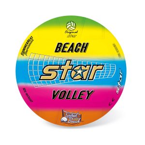 ΜΠΑΛΑ VOLLEY ΠΛΑΣΤΙΚΗ FLUO STAR 21εκ. /1048