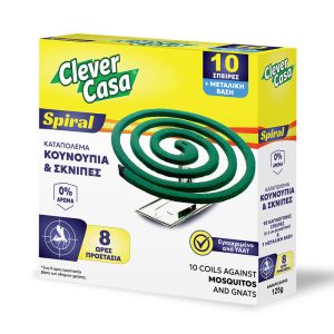 CLEVER CASA ΕΝΤΟΜΟΑΠΩΘΗΤΙΚΟ SPIRAL ΦΙΔΑΚΙ 10τεμ.
