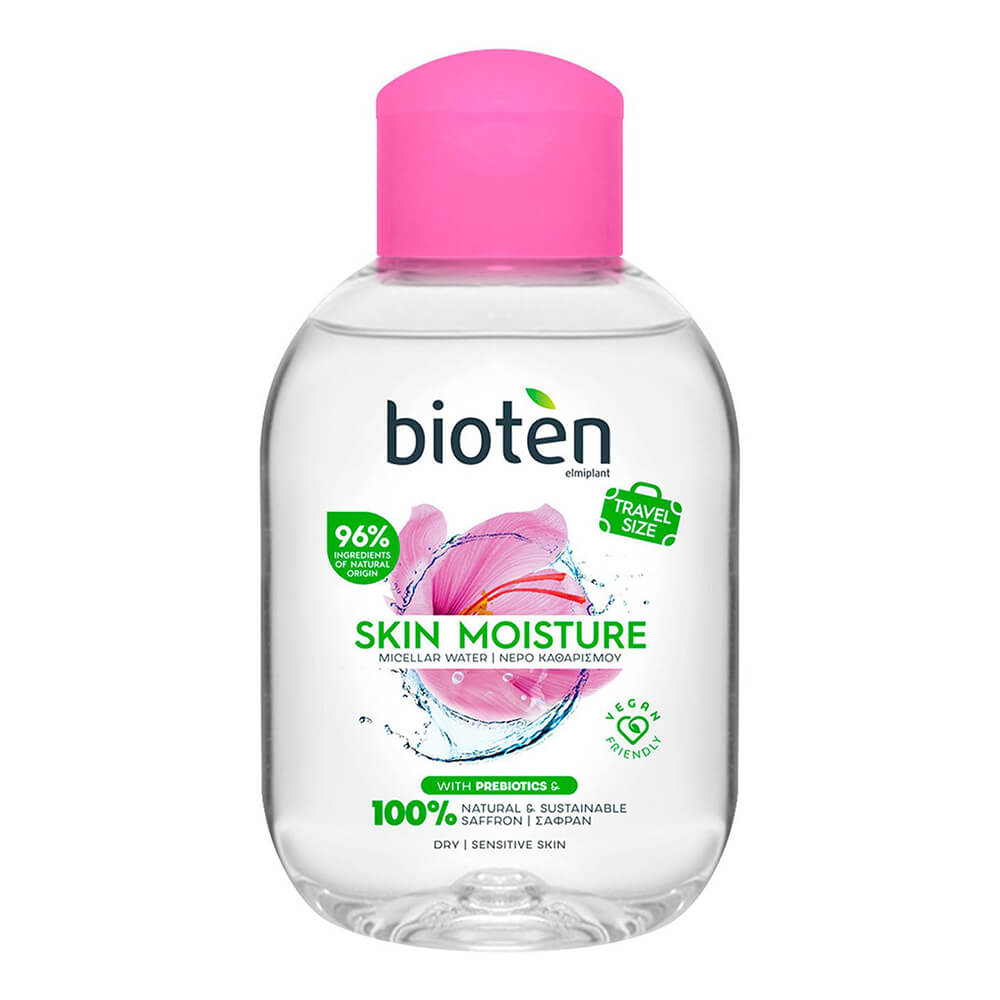 BIOTEN MICELLAR WATER SKIN MOISTURE ΝΕΡΟ ΚΑΘΑΡΙΣΜΟΥ 100ml - Image 2