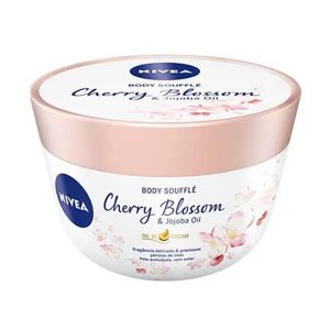 NIVEA SOUFFLE ΕΝΥΔΑΤΙΚΗ ΚΡΕΜΑ ΣΩΜΑΤΟΣ 200ml CHERRY BLOSSOM & JOJOBA OIL