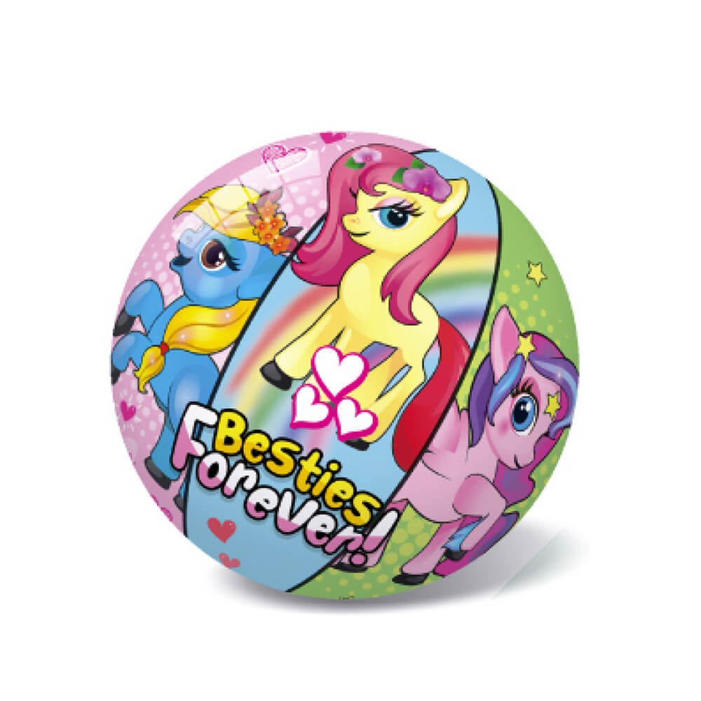 ΜΠΑΛΑ ΠΛΑΣΤΙΚΗ PONY-BESTIES FOR EVER ΜΙΚΡΗ 14εκ. /3210 - Image 2