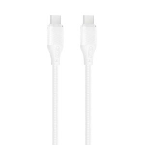 ΚΑΛΩΔΙΟ ΦΟΡΤΙΣΗΣ TYPE C to TYPE C 1m 60W ΛΕΥΚΟ XO-NBQ291B