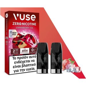 Vuse Pods x2 2000 Strawberry Ice 0mg