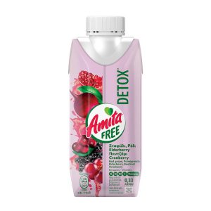 AMITA FREE DETOX ΦΡΟΥΤΟΠΟΤΟ ΜΕ ΣΤΕΒΙΑ ΧΩΡΙΣ ΖΑΧΑΡΗ 330ml