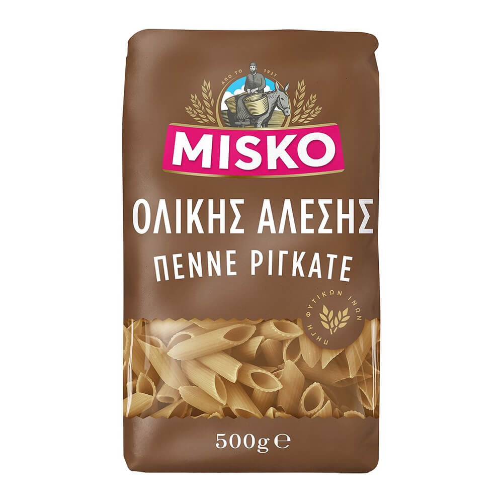 MISKO ΠΕΝΝΕΣ ΡΙΓΚΑΤΕ ΟΛΙΚΗΣ ΑΛΕΣΗΣ 500g
