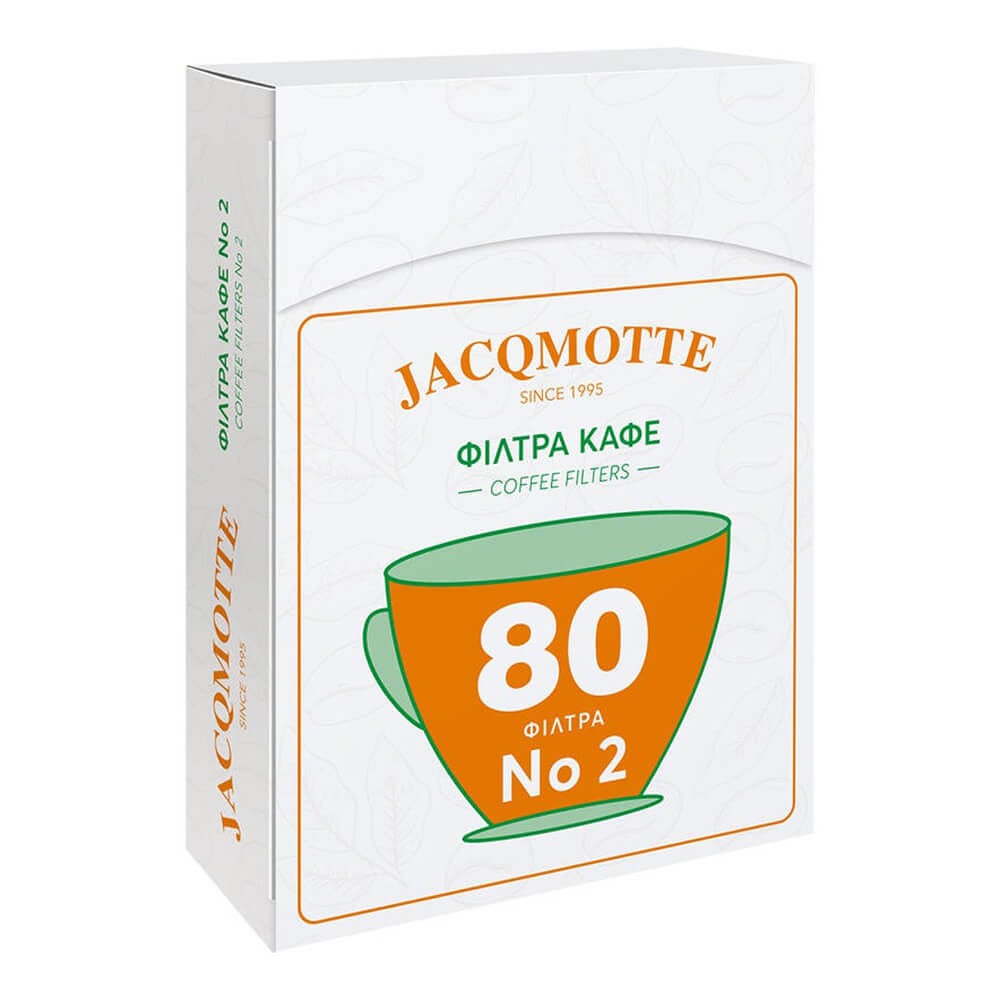 JACQMOTTE ΦΙΛΤΡΑ ΚΑΦΕ 1x2 80τεμ.