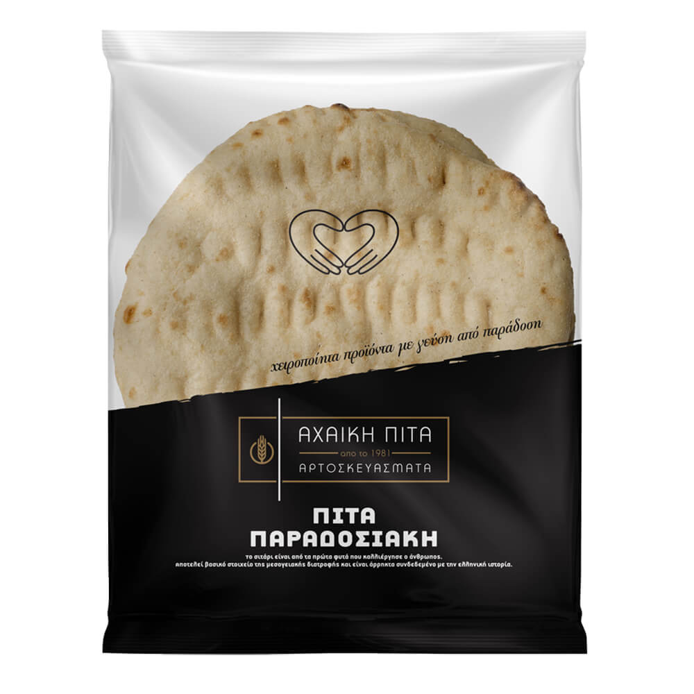 ΑΧΑΙΚΗ ΠΙΤΑ ΠΙΤΕΣ ΓΙΑ ΣΟΥΒΛΑΚΙΑ 10τεμ. 890g