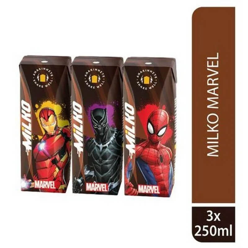 ΔΕΛΤΑ MILKO ΣΟΚΟΛΑΤΟΥΧΟ ΓΑΛΑ 3x250ml - Image 2