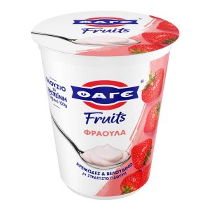 ΦΑΓΕ FRUITS ΓΙΑΟΥΡΤΙ ΣΤΡΑΓΓΙΣΤΟ ΜΕ ΦΡΑΟΥΛΑ 380g