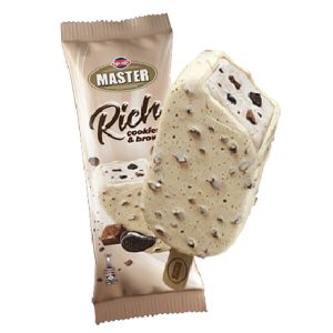 ΚΡΙ ΚΡΙ ΠΑΓΩΤΟ ΞΥΛΑΚΙ MASTER RICH COOKIES & BROWNIES 72g